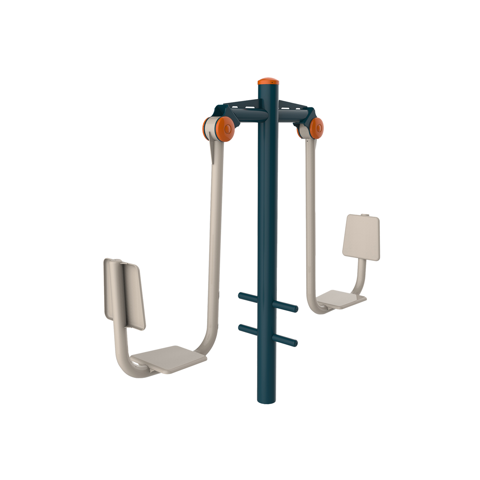 JLG-12二位坐(zuò)蹬訓練器舒華戶外健身路徑