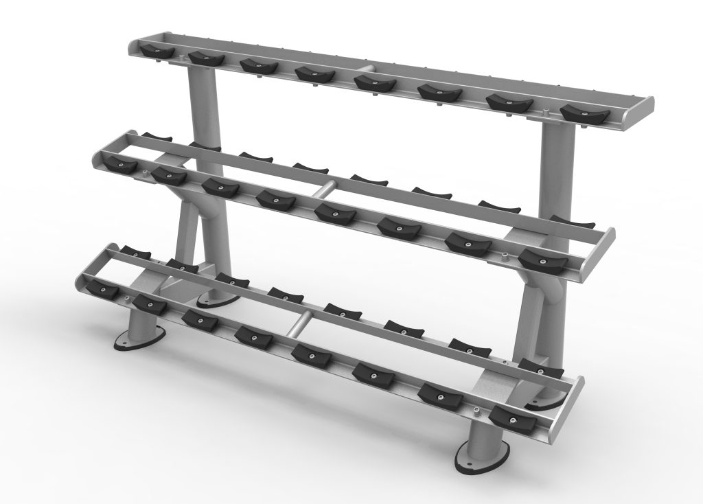 RELAX英吉多(duō)PTT0267三層啞鈴架可(kě)放12對-健身器材廠家